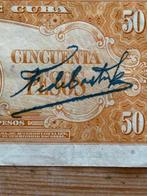 Fidel Castro - Präsident Fidel Castro Original Pesos Schein, Nieuw