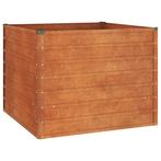 Plantenbak Roest Look - Retour deal - 60% korting!, Tuin en Terras, Verzenden, Vierkant, Nieuw, Metaal