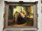 C Bouter (C Eijbergen) (1888 - 1966) - Moeder met kinderen