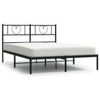 Metaal Bedframe 160x200 | OP = OP | 35% Voordeel!, Huis en Inrichting, Verzenden, Zwart, Nieuw, Overige maten