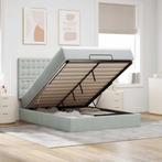 vidaXL Ottoman bed met matrassen 140x200cm fluweel, Huis en Inrichting, Slaapkamer | Bedden, Verzenden, Nieuw