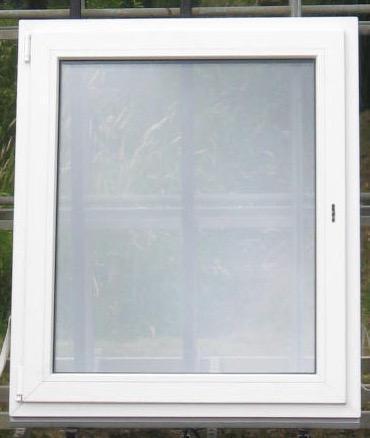 pvc raam , chassis , venster 100 x 117 3 dubbel glas, Doe-het-zelf en Bouw, Raamkozijnen en Schuifdeuren, Inclusief glas, Nieuw