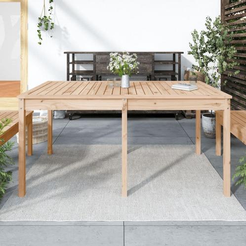 vidaXL Tuintafel 159,5x82,5x76 cm massief grenenhout, Jardin & Terrasse, Tables de jardin, Envoi