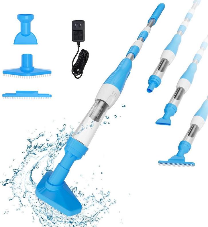 Accu Zwembadstofzuiger | Retour Deal | Voor Spas & Klein..., Jardin & Terrasse, Accessoires pour étangs, Envoi