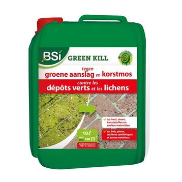 Bsi green kill 10l - tegen groene aanslag en korstmos