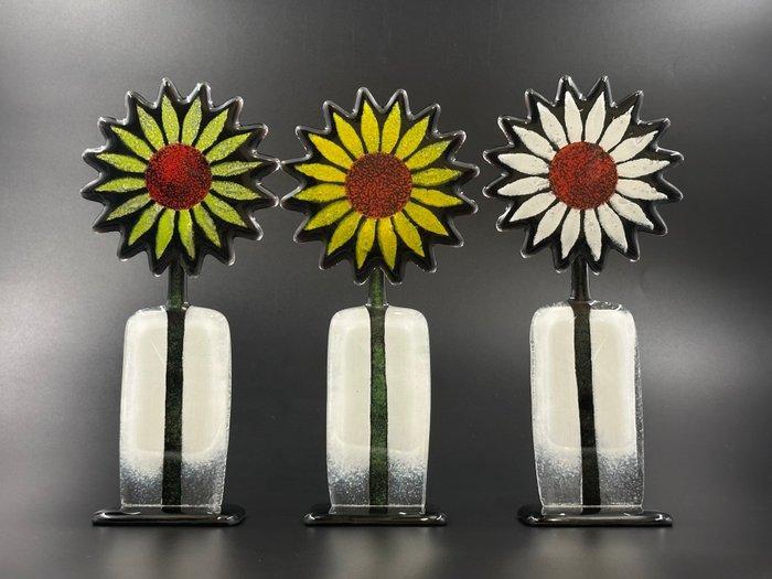 Studio Habrat - Figurine - Sunflower (3) - fusion, Antiquités & Art, Antiquités | Verre & Cristal