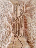 sculptuur, Bassorilievo Colonna Greca con Foglie di Alloro