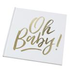 Gastenboek Oh Baby 21cm, Hobby en Vrije tijd, Verzenden, Nieuw