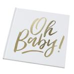 Gastenboek Oh Baby 21cm, Nieuw, Verzenden