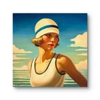 L Anton - Baigneuse, Antiek en Kunst