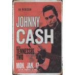 Wandbord -  Johnny Cash And His Tennessee Two, Huis en Inrichting, Nieuw