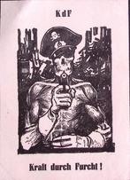 Kracht door angst (Kraft durch Furcht) (lijst optie), Verzenden, Foto of Poster