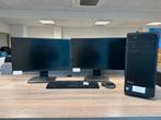 Desktop Tower PC i5 + 2x iiyama 24” Monitoren (16GB RAM,.., Ophalen of Verzenden, Nieuw