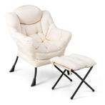 2dekans | Coast Fauteuil met Voetenkruk - 150 kg, Huis en Inrichting, Fauteuils, Ophalen of Verzenden, Nieuw