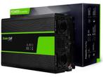 Green Cell INV12 - Omvormer 12V naar 220V - 3000W continu, Caravans en Kamperen, Kampeeraccessoires, Verzenden, Nieuw