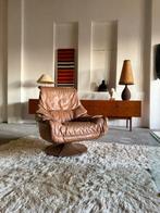 Fauteuil - Tulip - Leder - draaistoel