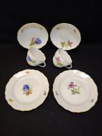 Meissen - Koffieservies (6) - 2 Kaffeegedecke (2 Tassen, 2