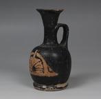 Oud-Grieks Aardewerk Hurk lekythos met palmette (Zonder, Verzamelen