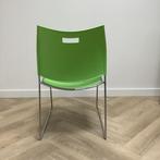 Casala Curvy stoel / stapelstoel,  groen, Huis en Inrichting, Gebruikt, Eén