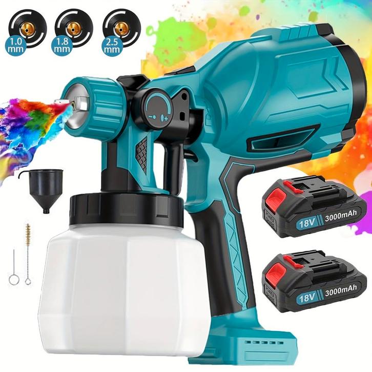 Verfspuit elektrisch - Verfspuitpistool - Verfspuitmachine -, Doe-het-zelf en Bouw, Gereedschap | Overige machines, Verzenden