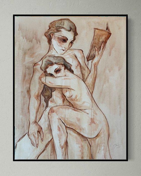 Lea Kramhöller - Cant find a better man, Antiek en Kunst, Kunst | Schilderijen | Modern
