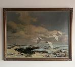 Piet van der Hem (1885-1961) - Zwanen in vlucht