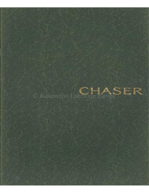 1992 TOYOTA CHASER BROCHURE JAPANS, Boeken, Auto's | Folders en Tijdschriften