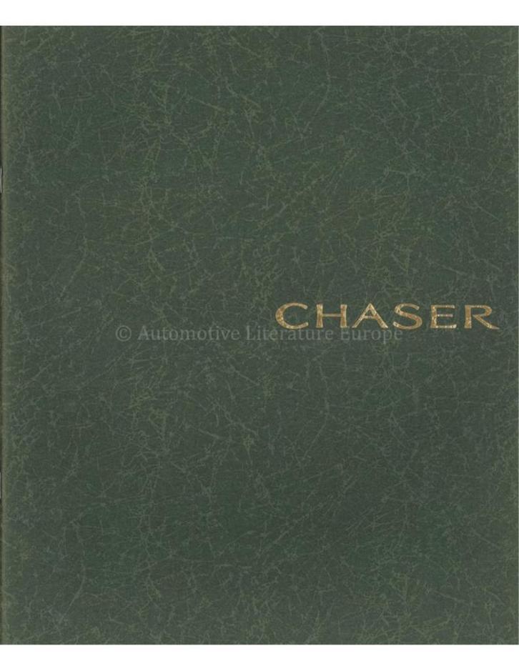 1992 TOYOTA CHASER BROCHURE JAPANS, Boeken, Auto's | Folders en Tijdschriften
