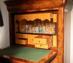 Secrétaire - Bois - Bureau secrétaire avec dessus en marbre