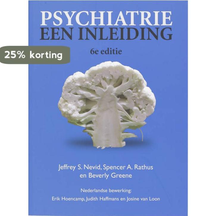 Psychiatrie 9789043015035 J.S. Nevid, Boeken, Schoolboeken, Zo goed als nieuw, Verzenden