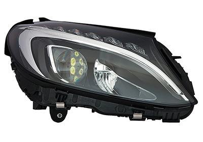 Mercedes C W205 2014-2018 Static Led Koplamp Rechts, Auto-onderdelen, Verlichting, Nieuw, Verzenden
