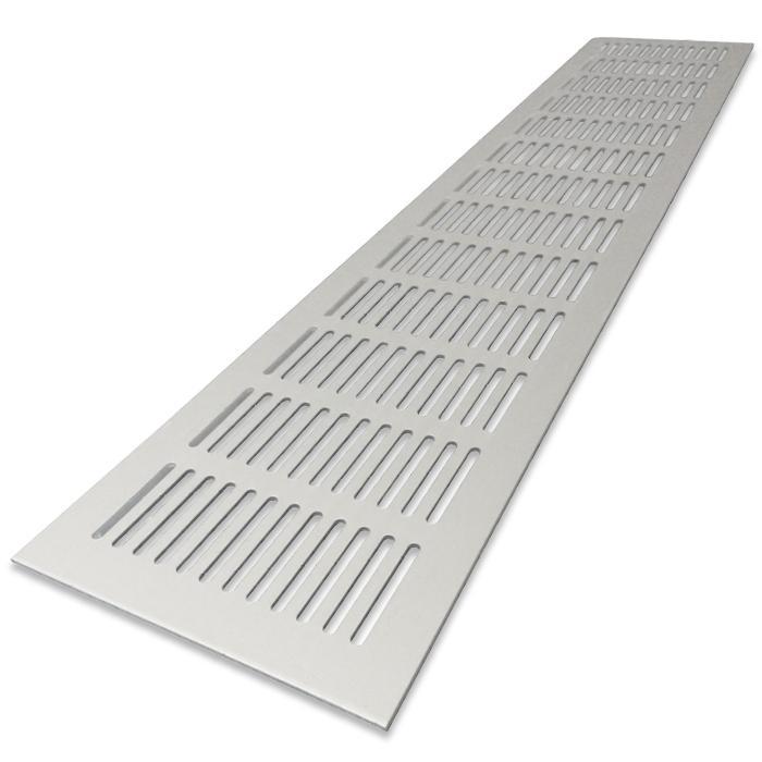 Ventilatiestrip aluminium LxH 500 x 130mm (G61-5013AA), Doe-het-zelf en Bouw, Ventilatie en Afzuiging, Nieuw, Verzenden