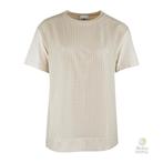 Airfield • beige t-shirt Lavina • 42, Kleding | Dames, Verzenden, Beige, Maat 42/44 (L), Nieuw