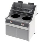 Friteuse | SANTANA | Aard-/Propaangas | 18+18L | 36kW |, Verzenden, Nieuw in verpakking