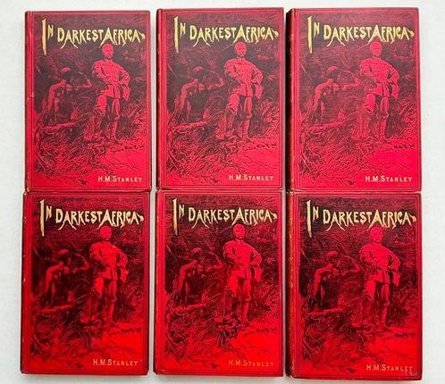 Henry Morton Stanley - In Darkest Africa - 1890, Antiek en Kunst, Antiek | Boeken en Manuscripten