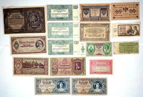 Wereld. - 16 banknotes - various dates  (Zonder, Postzegels en Munten, Munten | Nederland