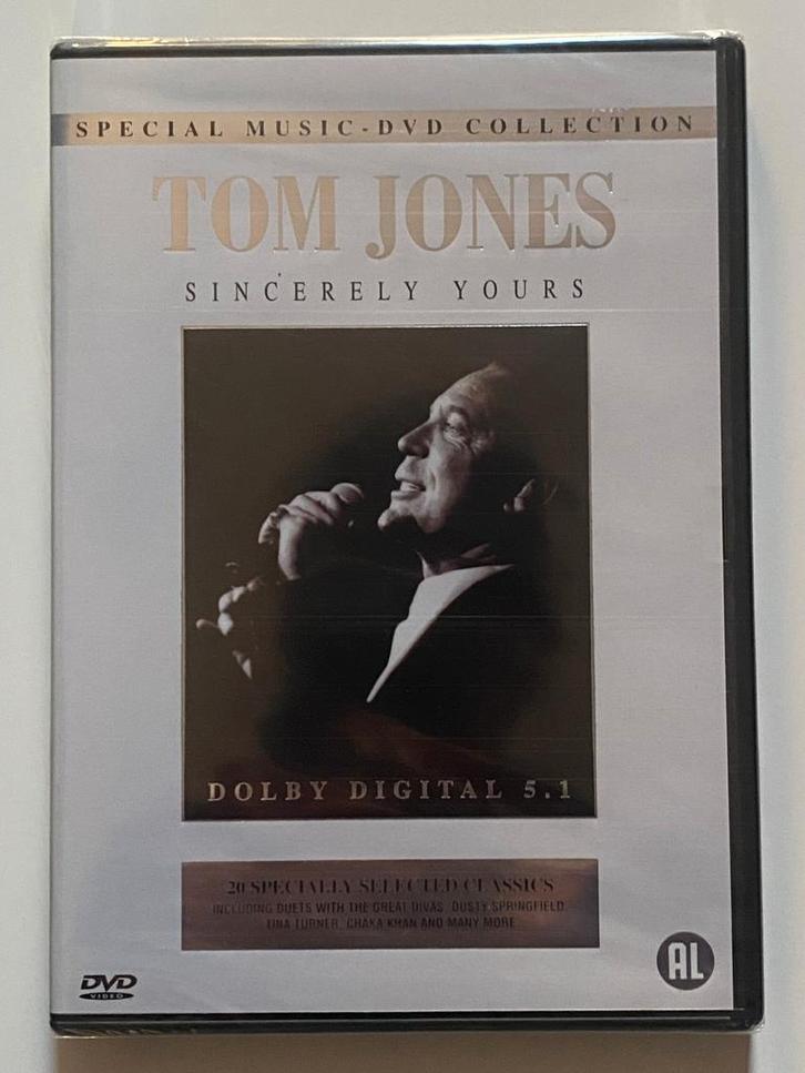 TOM JONES SINCERELY YOURS (IN SEAL) (DVD), CD & DVD, DVD | Autres DVD