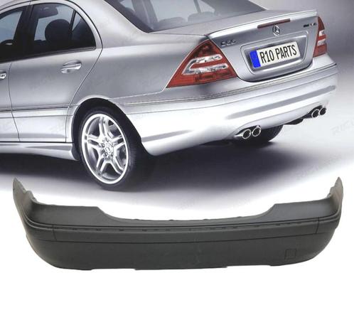 PARE CHOCS ARRIERE MERCEDES CLASSE C W203 BERLINE 01-07 LOOK, Auto-onderdelen, Carrosserie, Verzenden