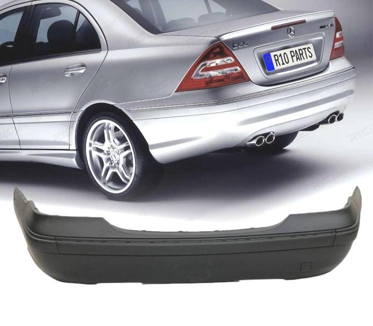 PARE CHOCS ARRIERE MERCEDES CLASSE C W203 BERLINE 01-07 LOOK, Autos : Pièces & Accessoires, Carrosserie & Tôlerie, Envoi
