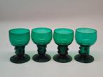 Wijnglas (4) - Bristol Roemers c1820 - Loodglas - Bristol, Antiek en Kunst