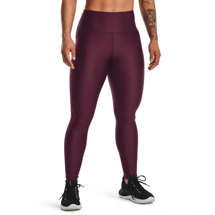 Under Armour Armour Hirise Leg-Mrn - Maat XS, Kleding | Dames, Leggings, Maillots en Panty's, Legging, Rood, Overige maten, Nieuw