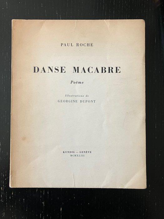 Paule Roche - Dance Macabre - 1943, Antiek en Kunst, Antiek | Boeken en Manuscripten