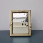 Tafelspiegel- bewerkt frame  - 1000 zilver