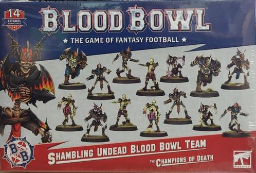 Warhammer Shambling Undead Blood Bowl Team (Warhammer nieuw), Hobby & Loisirs créatifs, Wargaming, Enlèvement ou Envoi