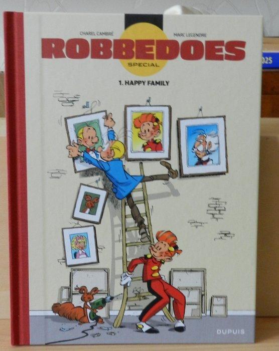 Robbedoes Special 1 - Happy Family - opdrachttekening - 1, Boeken, Stripverhalen