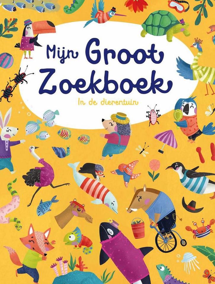 Zoo / Mijn groot zoekboek 9789463349482 Veldboeket Lektuur, Boeken, Kinderboeken | Baby's en Peuters, Gelezen, Verzenden