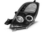 Koplampen Angel Eyes | Toyota Yaris 2006-2009-ccfl-zwart, Auto-onderdelen, Verzenden, Nieuw, Toyota