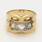Ring - 18 karaat Geel goud Diamant (Natuurlijk), Handtassen en Accessoires, Ringen, Nieuw
