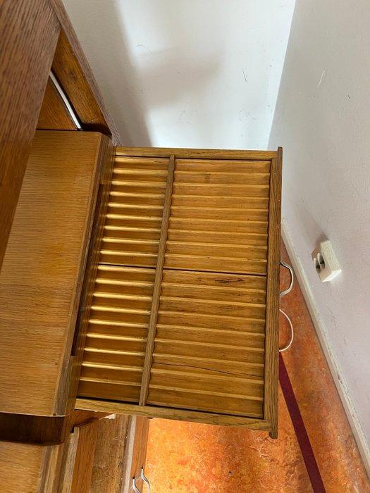 Shop counter display wood and glas huge vintage - Zonder, Verzamelen, Pennenverzamelingen