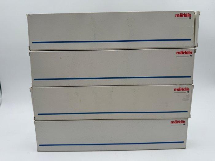 Märklin H0 - 1886, 1892, 1894, 1899 - Ensemble de train (4), Hobby en Vrije tijd, Modeltreinen | H0